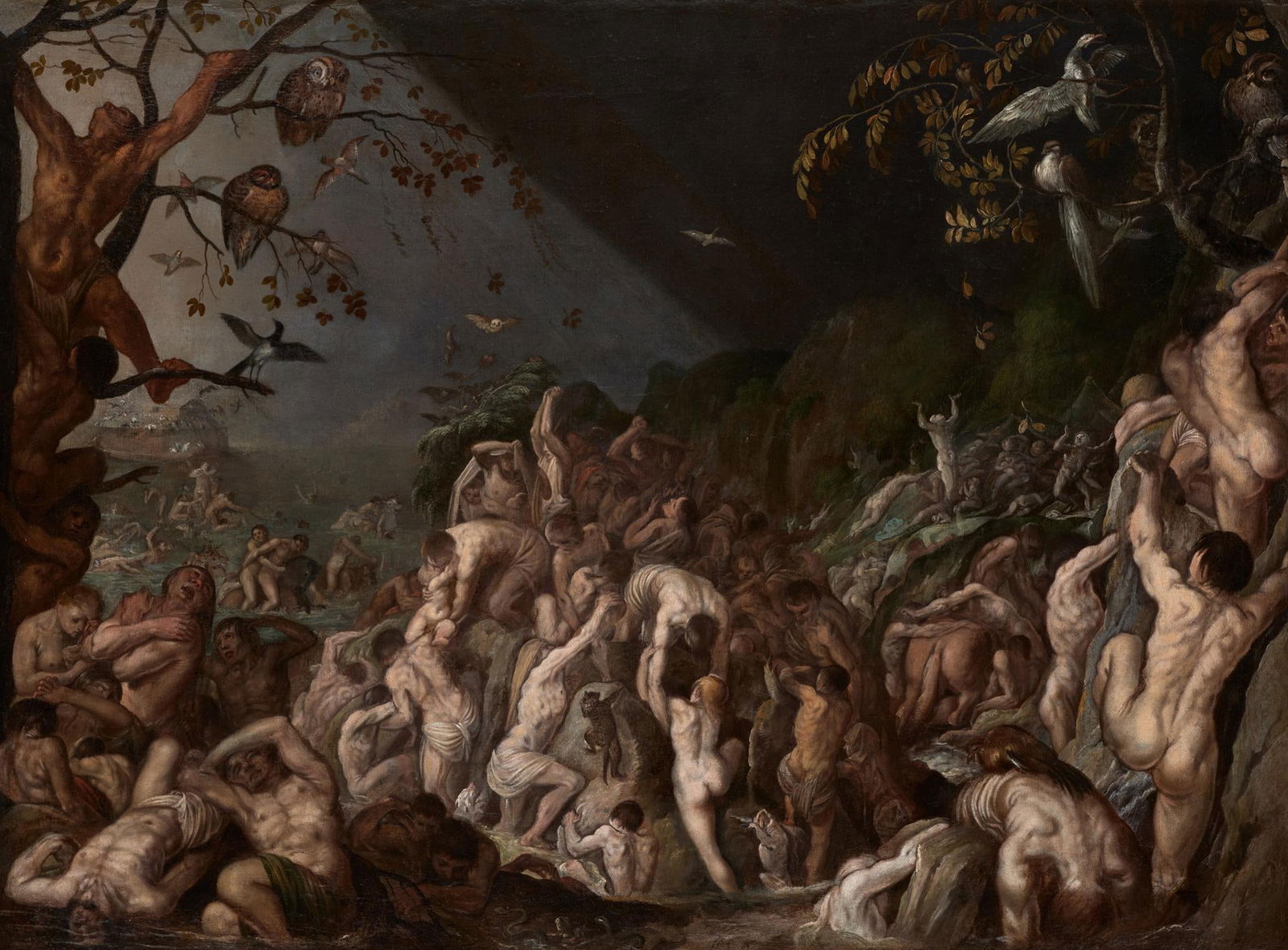 KASPARD MEMBERGER "THE OLD MAN" (Konstanz, Germany, c. 1555-1618) "The Universal Flood" (1 of 1)