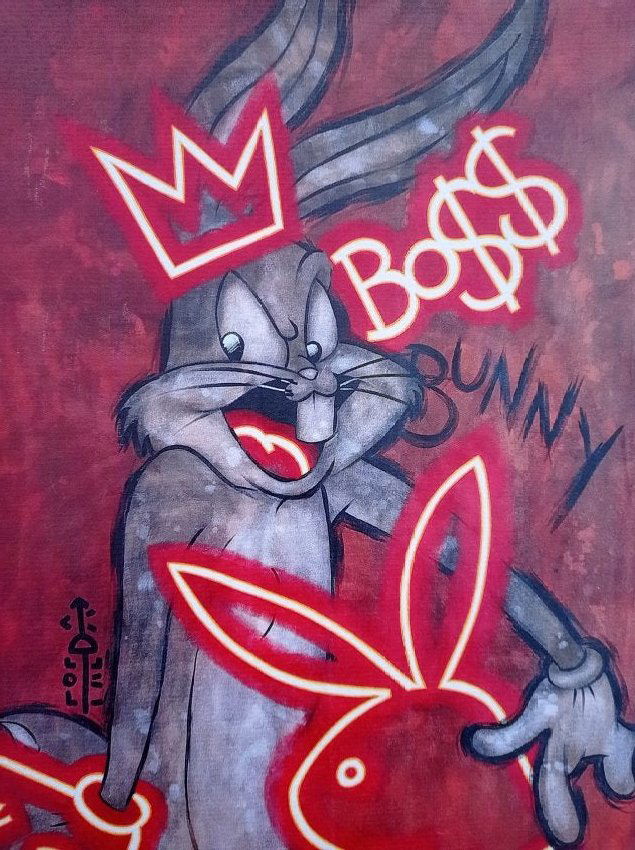 FREDA PEOPLE 'Boss Bunny' Screen Print (1 of 6)