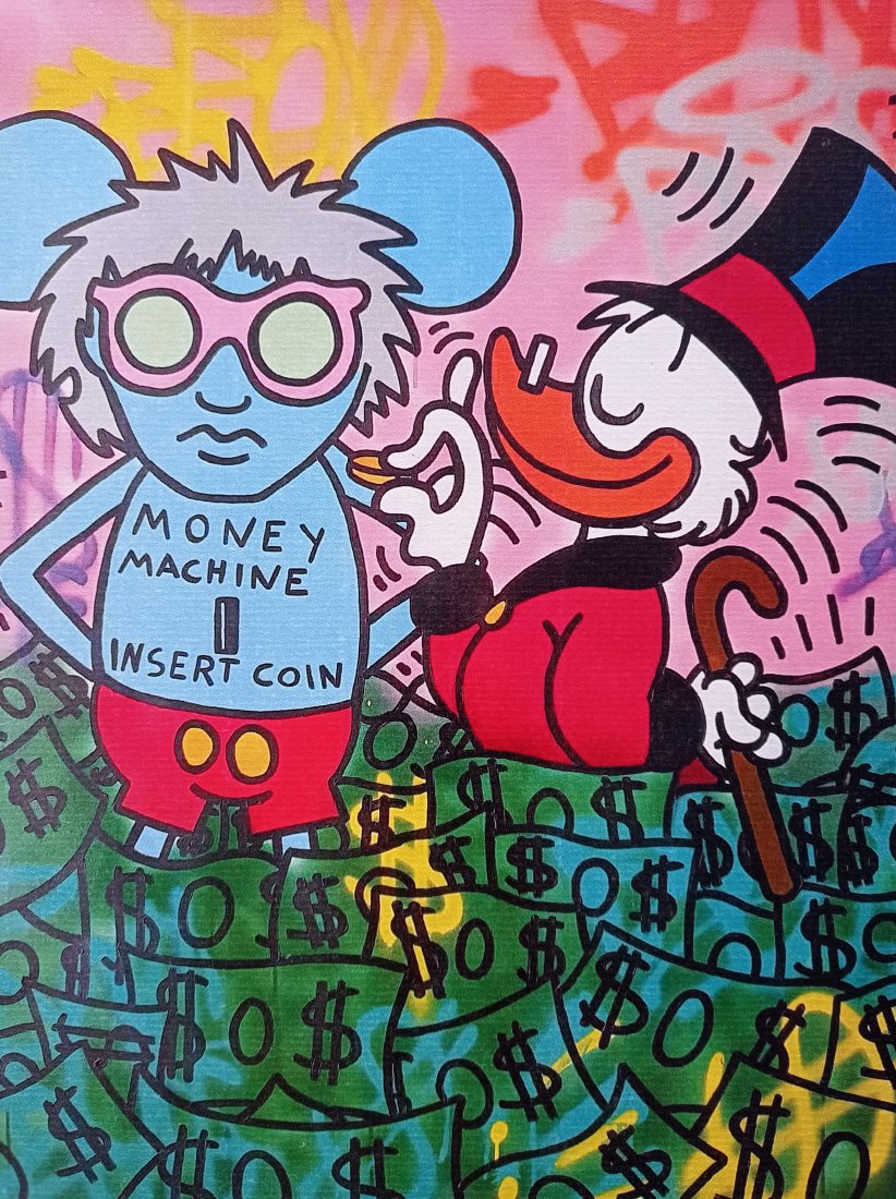 FREDA PEOPLE 'Money Machine' Screen Print (1 of 6)