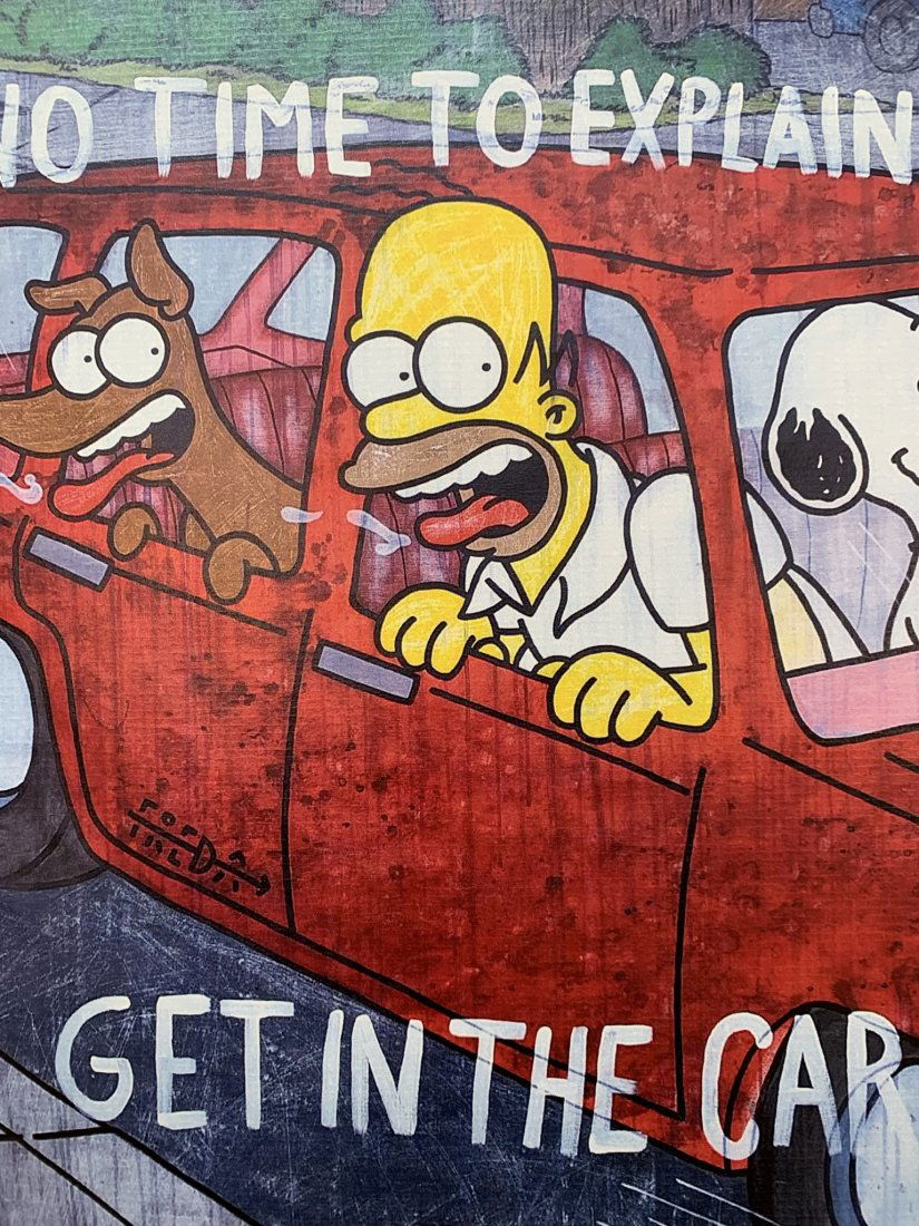 FREDA PEOPLE 'No Time To Explain...' Screen Print (1 of 5)