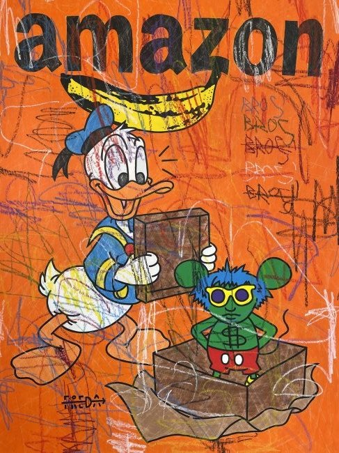 FREDA PEOPLE 'Amazon' Original On Canvas (1 of 9)