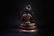 A CHINESE GILDED BRONZE STATUE OF GREEN TARA - 2
