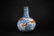 A CHINESE BLUE AND WHITE ALUM RED PORCELAIN GLOBULAR - 2