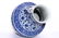 A CHINESE BLUE AND WHITE PORCELAIN WINE CONTAINER - 7