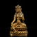 A CHINESE GILDED BRONZE STATUE OF GREEN TARA