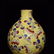 A CHINESE FAMILLE ROSE PORCELAIN GOURD-SHAPED VASE - 4