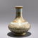 A CHINESE GILT PORCELAIN FLASK