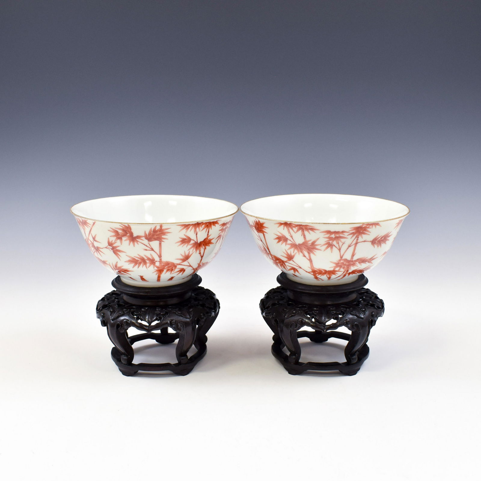 PR. JURENTANG MARK RED BAMBOO BOWLS ON STAND (1 of 11)