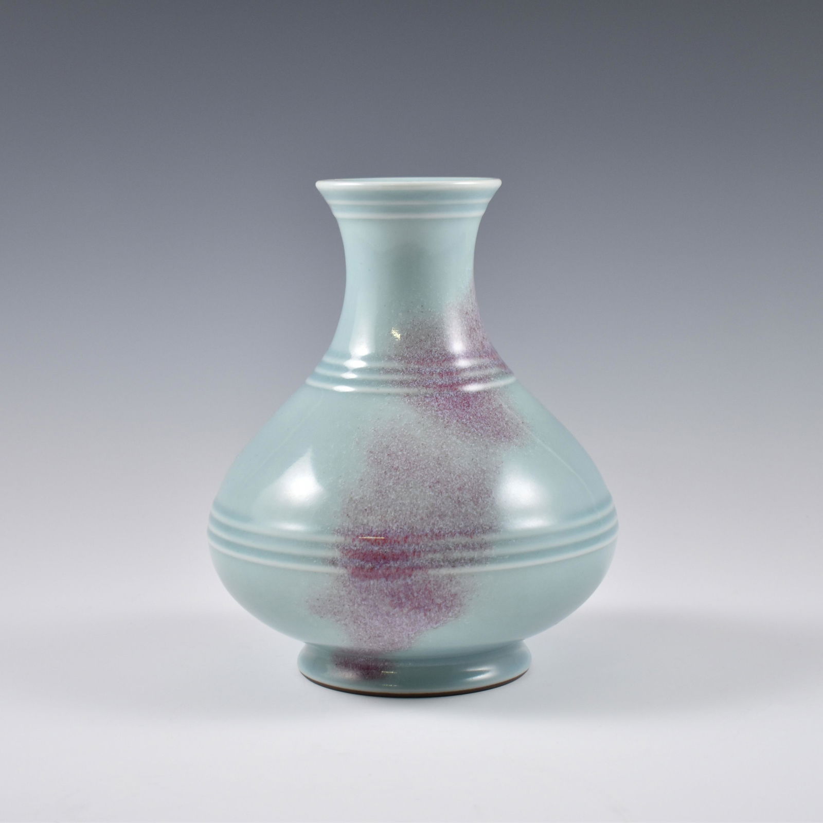 YONGZHENG LUJUN GLAZED PORCELAIN VASE (1 of 7)