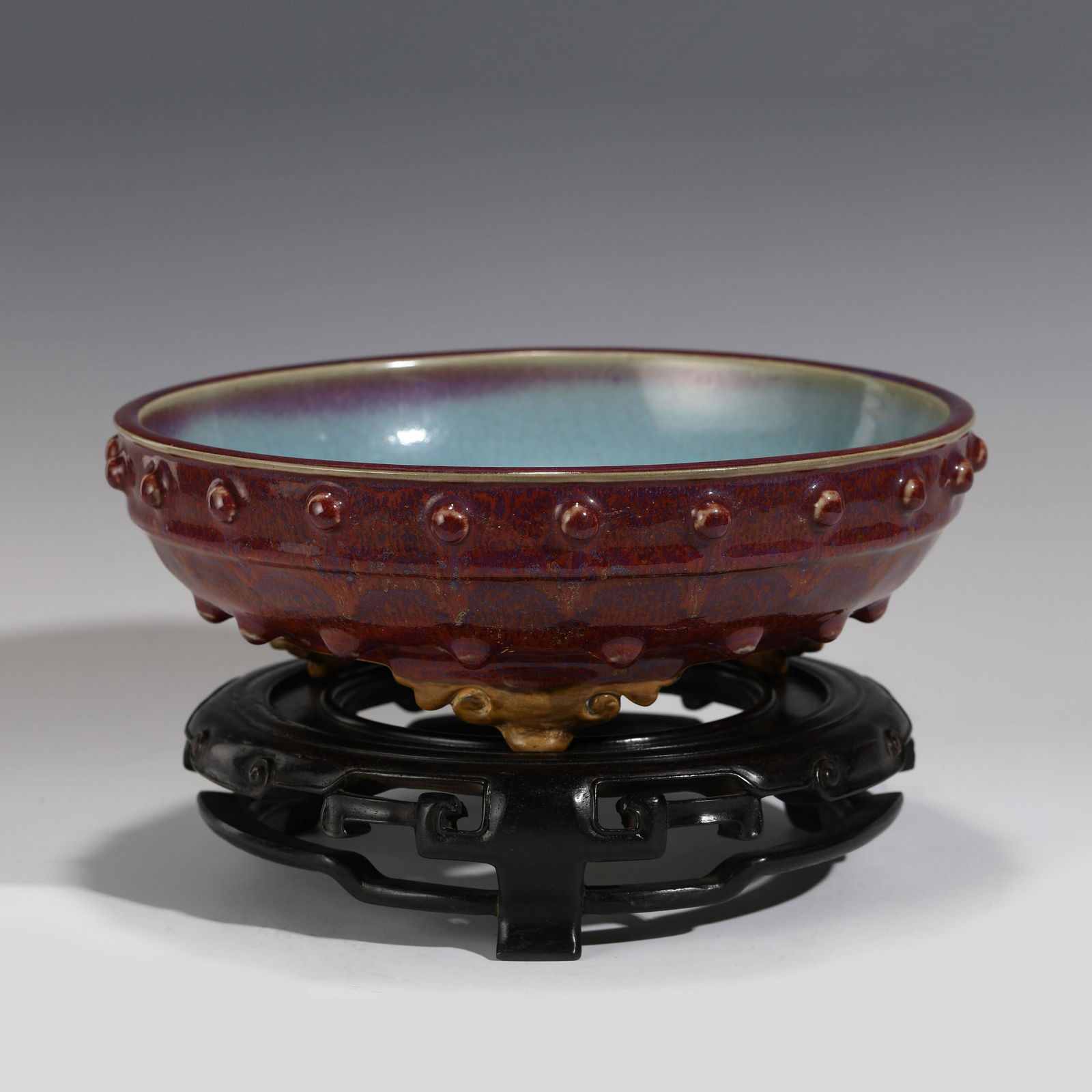 JUN GLAZED BRUSH WASHER ON STAND (1 of 10)