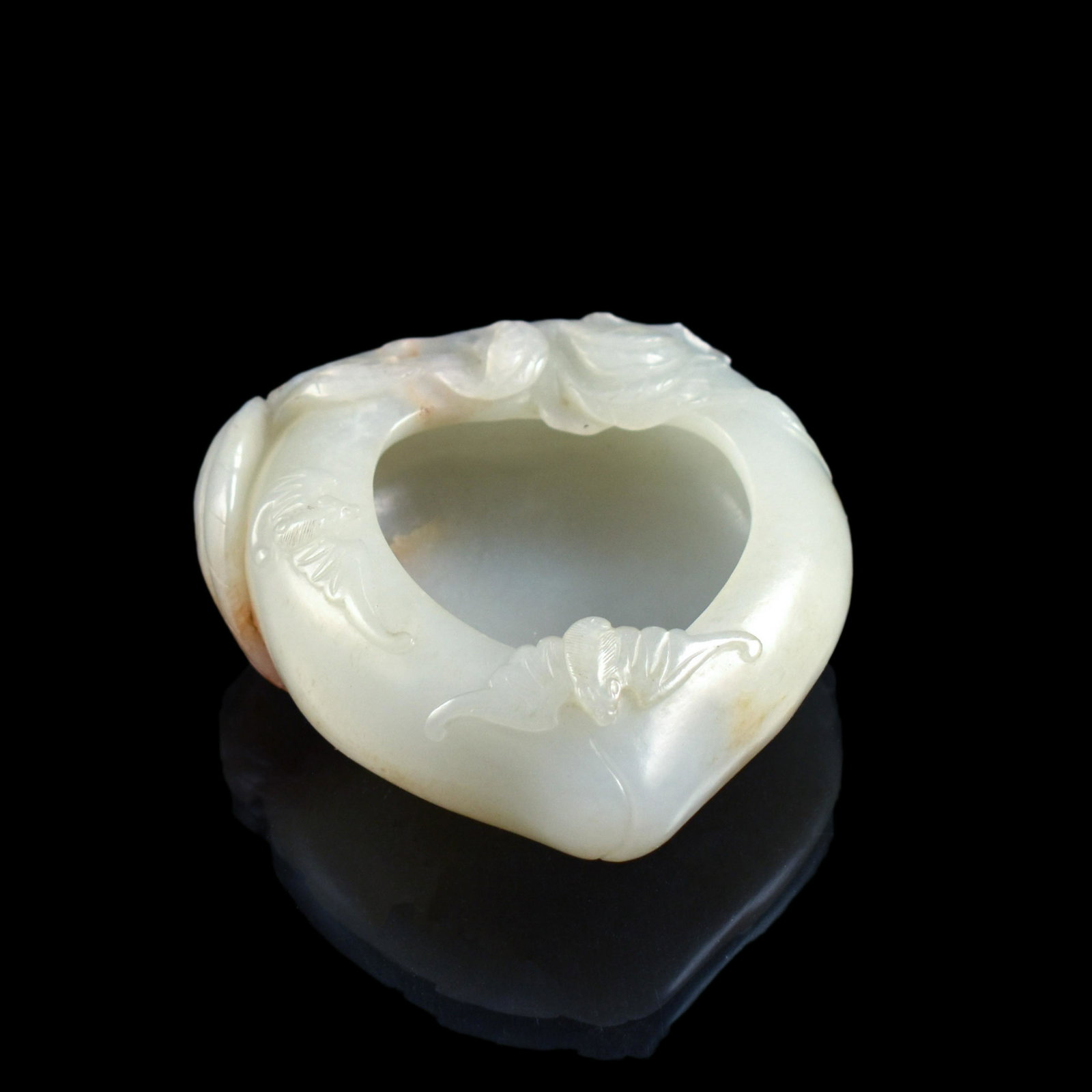 PEACH SHAPE JADE BRUSH WASHER (1 of 4)