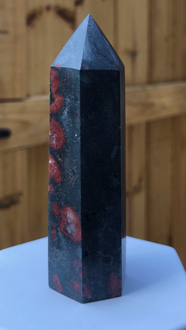 Chicken Blood Jasper Tower (1 of 1)