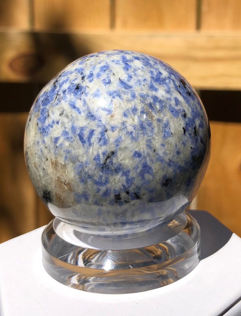 Sodalite Sphere (1 of 1)