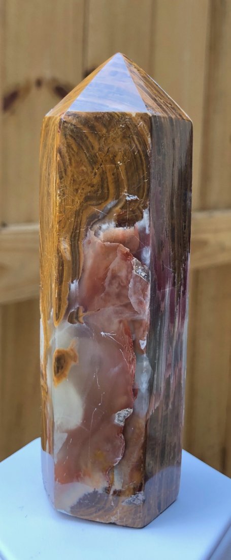 Banded Calcite Tower (1 of 1)