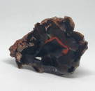 Red Fox Agate Geode Half