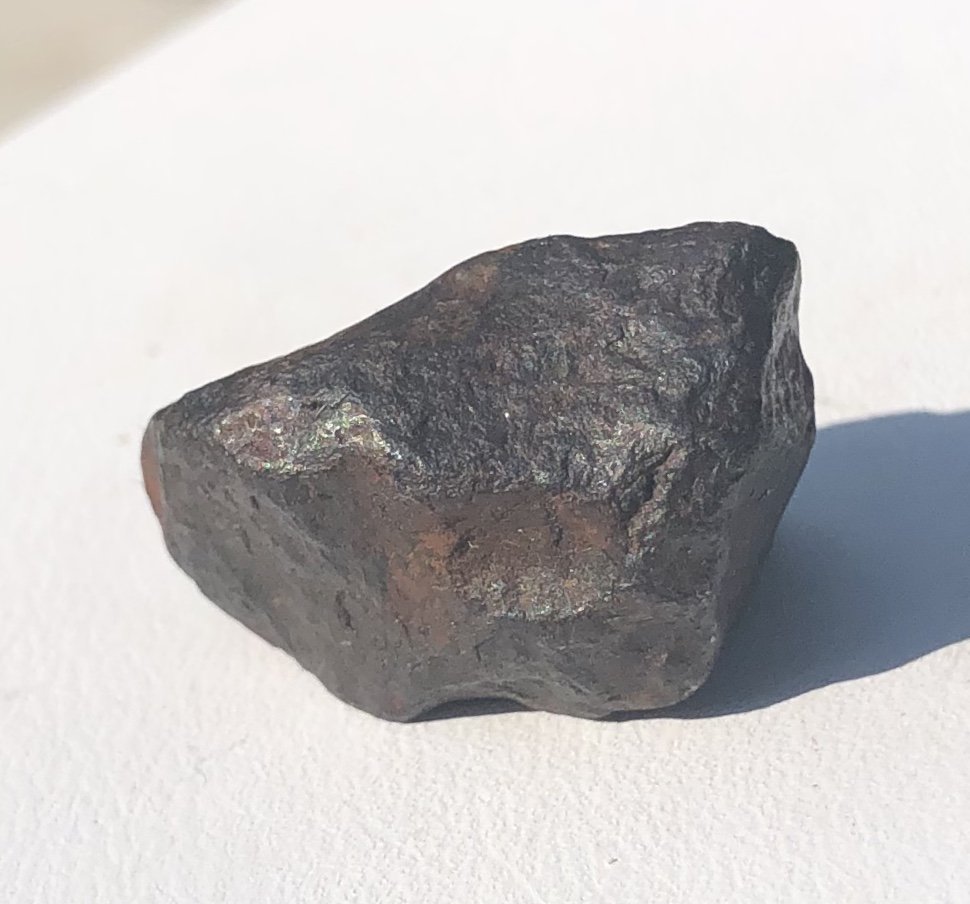 Canyon Diablo Meteorite: This is a small meteorite from Canyon Diablo from Arizona. This piece is approximately 12.9 grams.