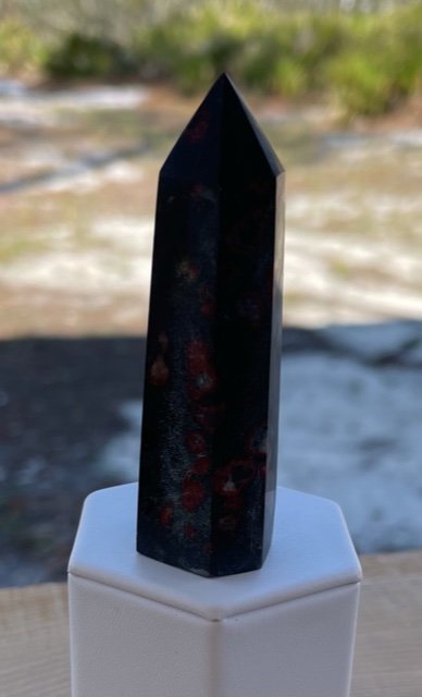 Chicken Blood Jasper Tower (1 of 1)