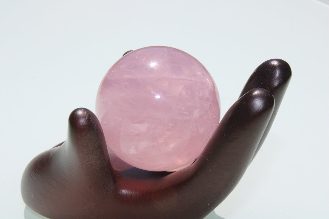 Rose Quartz Sphere (1 of 1)