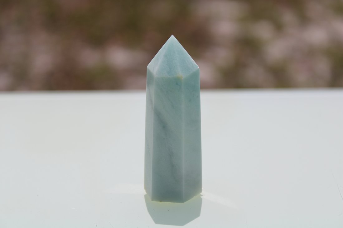 Light Blue Agate Tower (1 of 1)