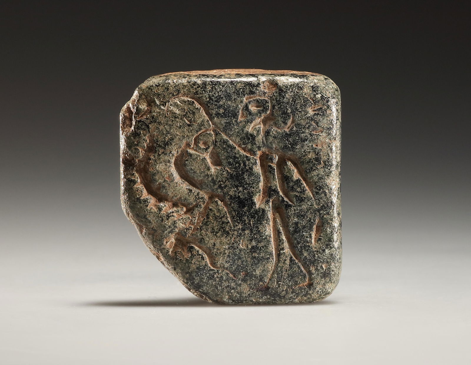 A Seal Stone with Lord of Animals and Hybrid Creatures (1 of 2)