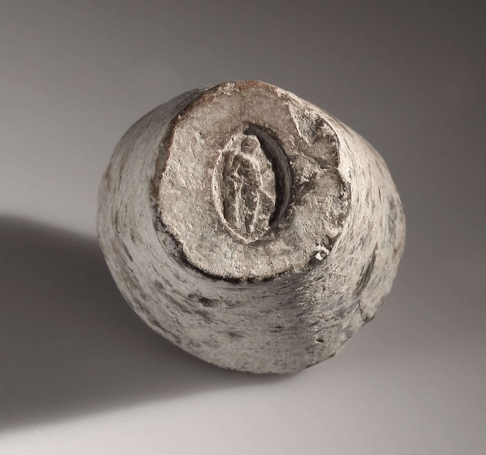 A Loom Weight with an Intaglio Impression of a Youth (1 of 2)