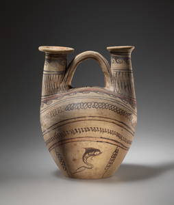 A Daunian Askos with Dophins