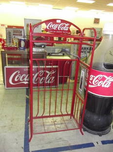 Hanging Rack: Coca Cola Hanging Rack (metal)