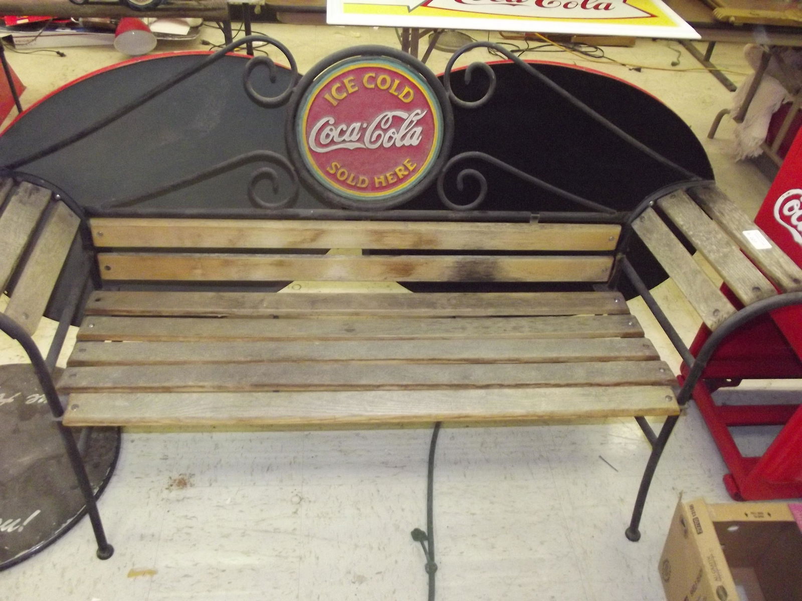 Coca Cola Park Bench Coca Cola Park Bench