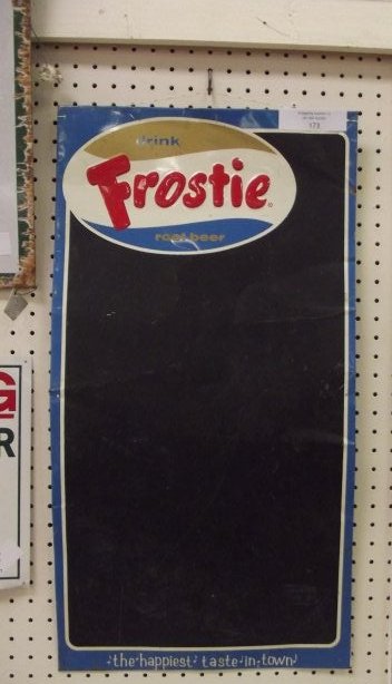 Frosty Root Beer Menu Board: Menu