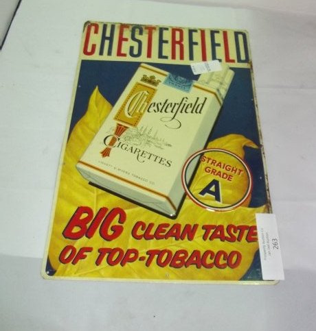 Chesterfield Tobacco Sign (1 of 1)