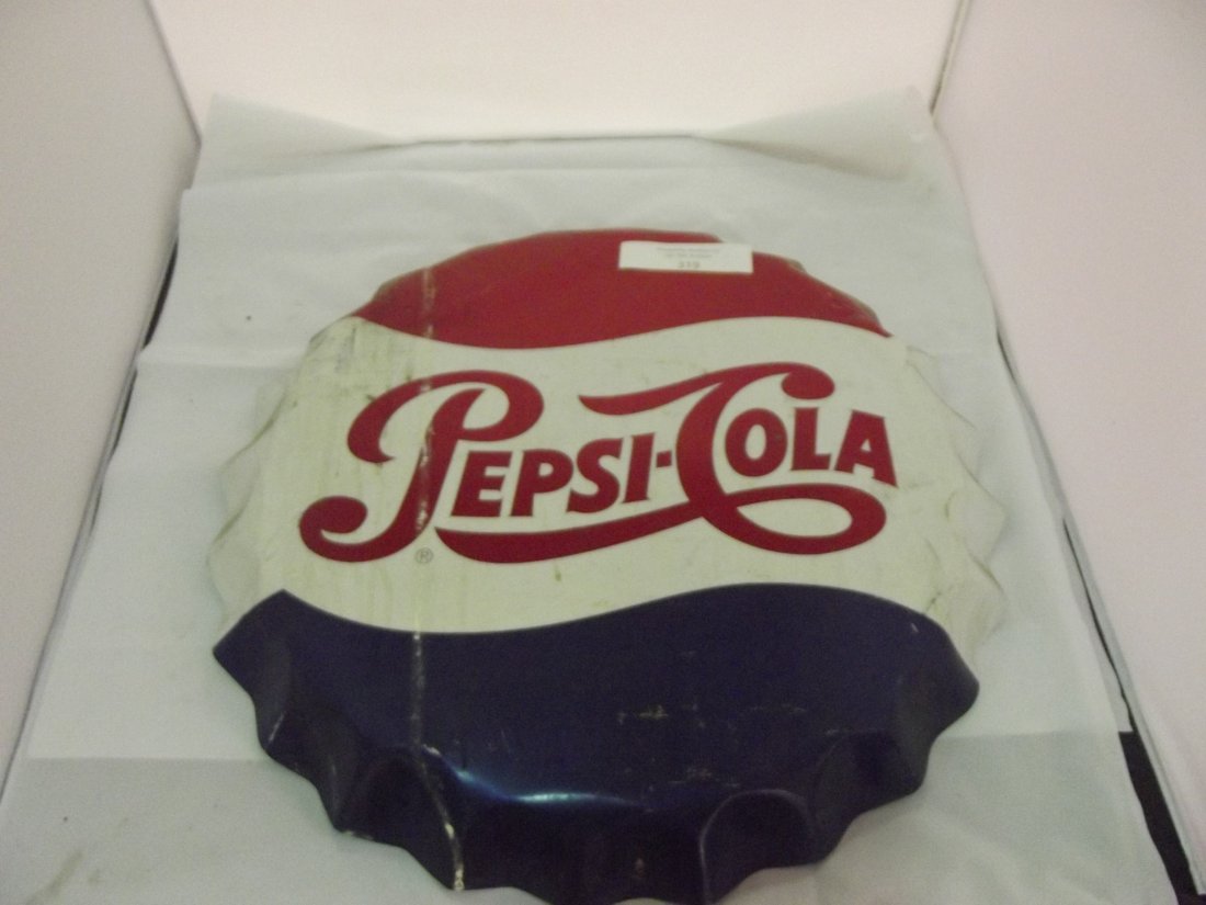 Pepsi Bottle Cap Sign (1 of 1)