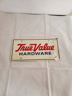 True Value Sign: 6in x 12in