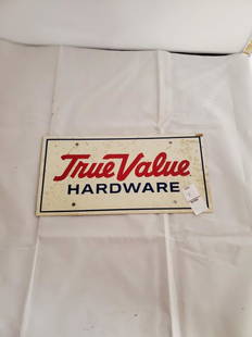 True Value Sign: 6in x 12in