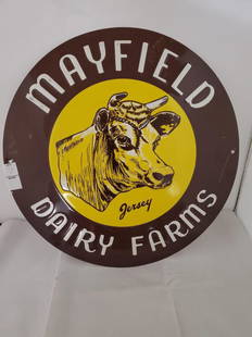 Mayfield Sairy Sign: Newer Sign 18IN