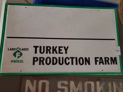 Turnkey Sign Tin: 15.5 x 26 in