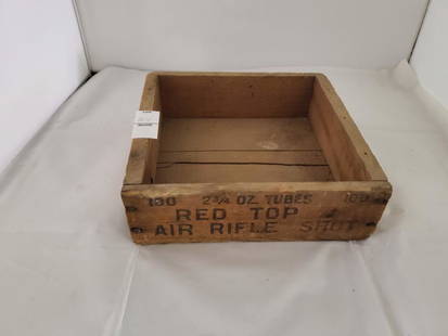 Red Top Air Rifle Box: Rifle Box