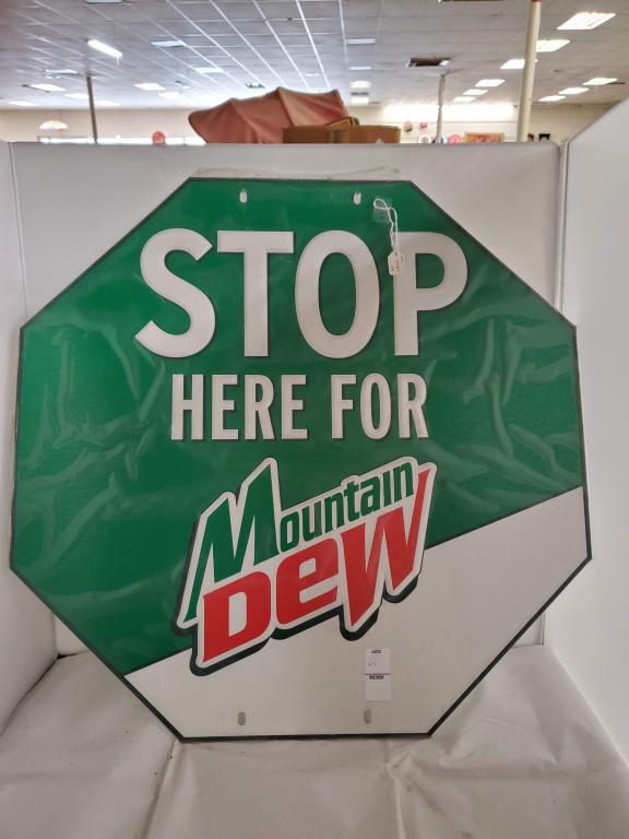 MT DEW STOP SIGN (1 of 1)