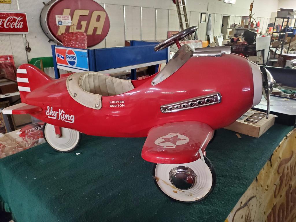 AIR PLANE PEDDLE CAR (1 of 3)