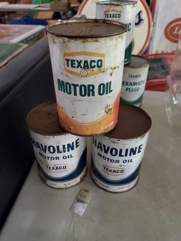 3 TEXACO CANS (1 of 1)