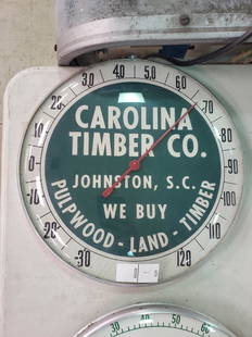 Carolina Timber Thermometer: Thermometer