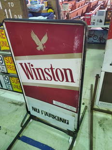 Winston Sidewalk Sign: sidewalk sign54"tall