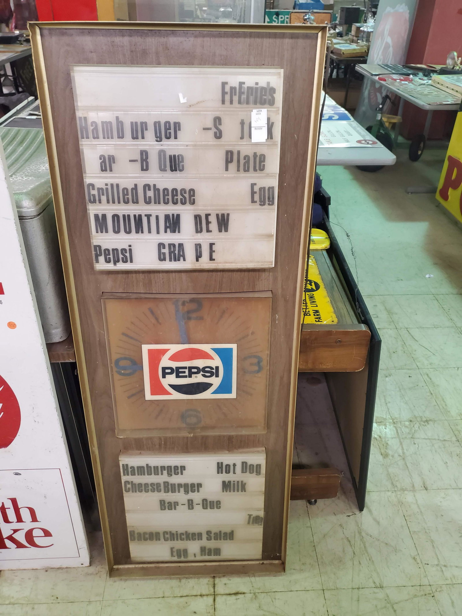 Pepsi Menu Board (1 of 1)
