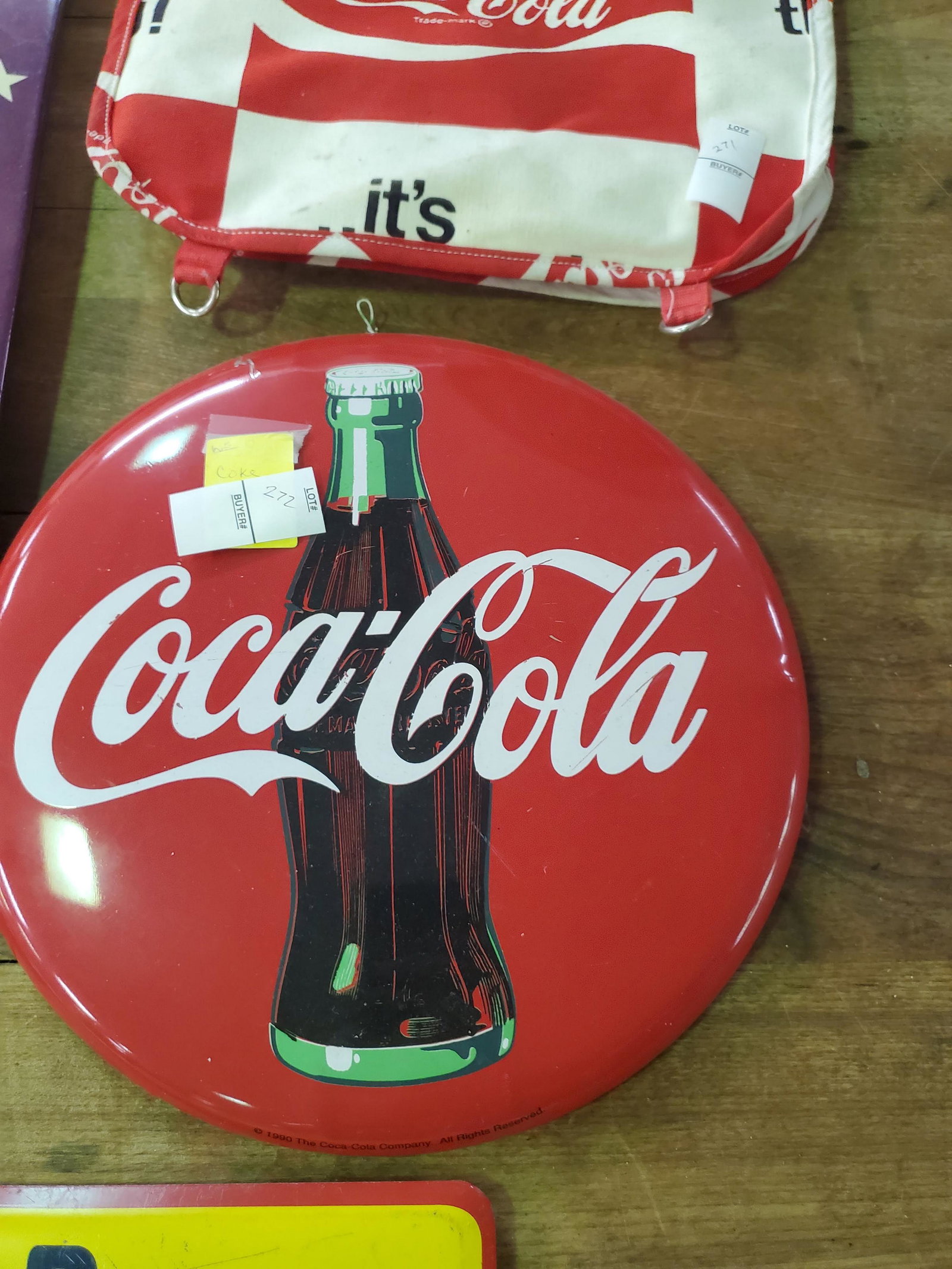 12in 1990 Coke Button (1 of 1)