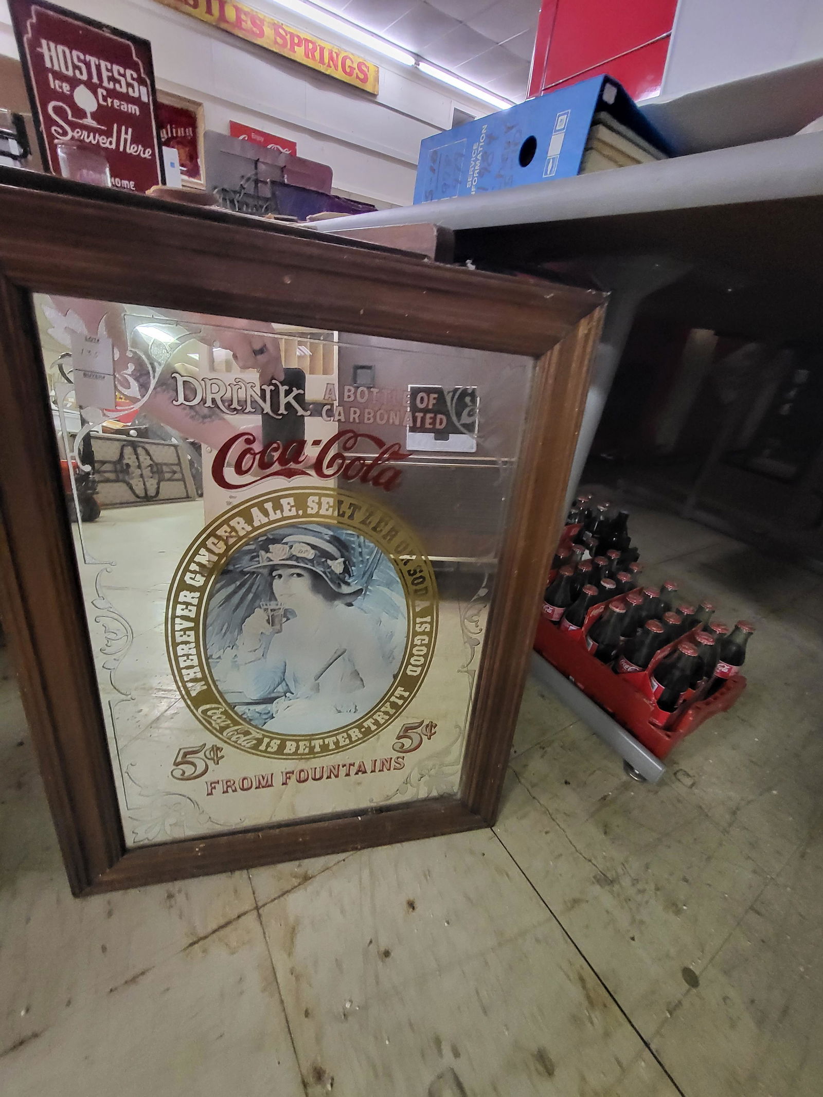 Coca Cola Mirror (1 of 1)