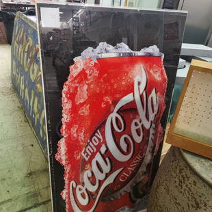 COKE MACHINE INSERT: .