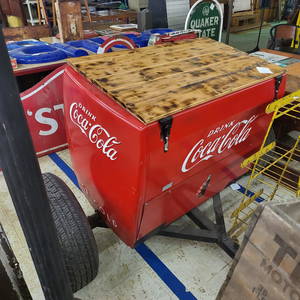 COCA COLA COOLER TRAILER