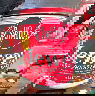 Swift Jewel Shortening Tin: tin