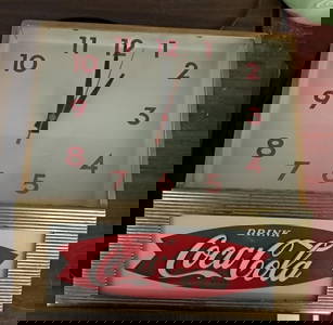 Drink Cocacola Wall Clock 60's