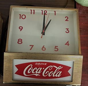 Drink Cocacola Wall Clock 60's