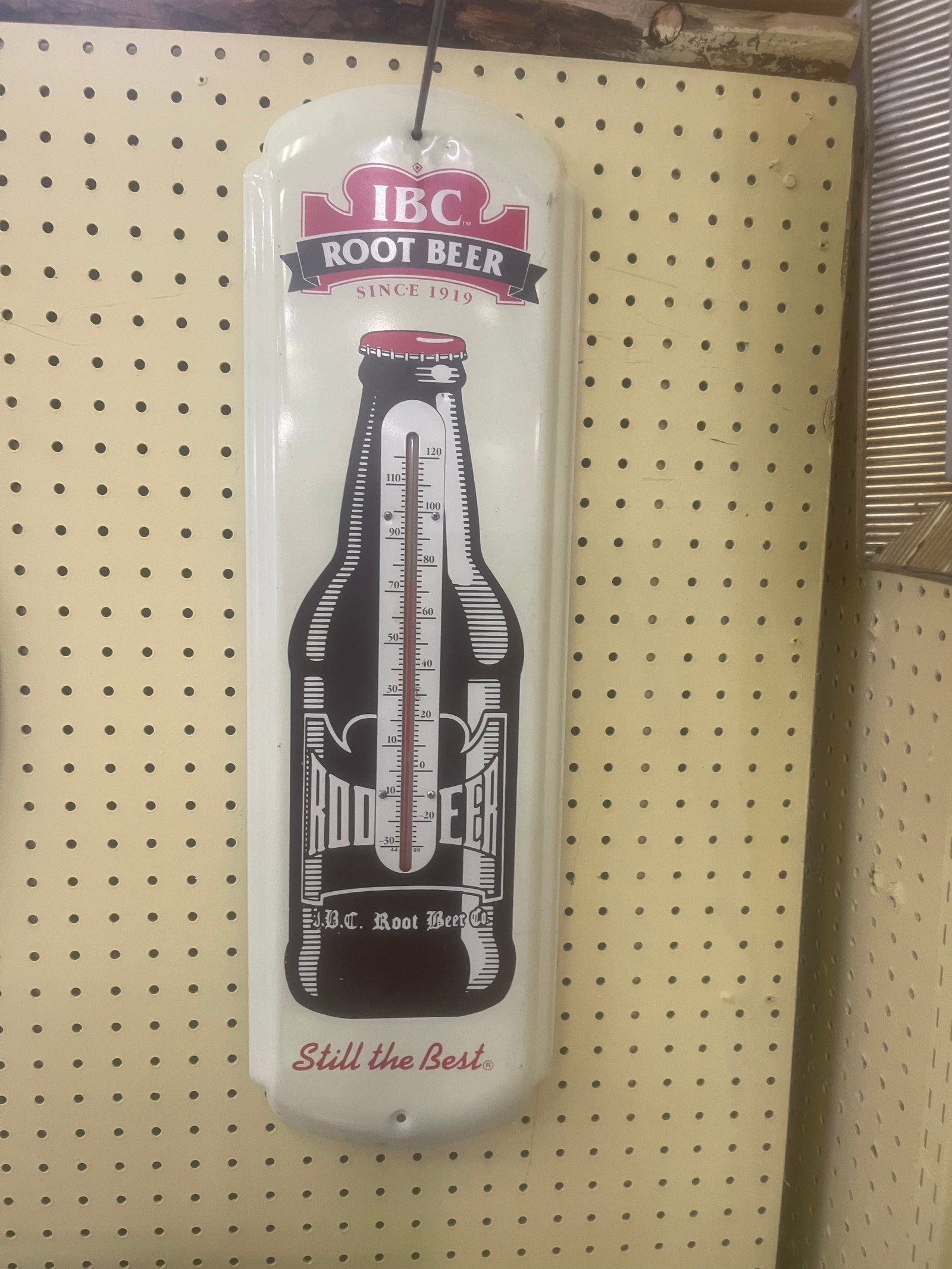 IBC Rootbeer Thermometer 27" H x 8.5" L (1 of 1)